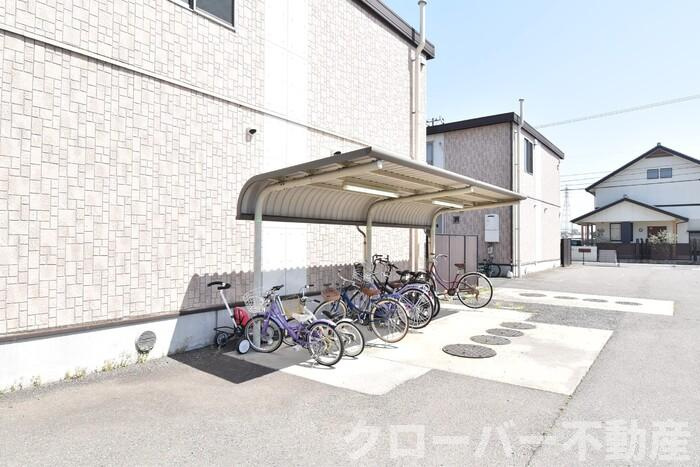 グレースタウン川津 Ａのその他共用部分|駐輪場