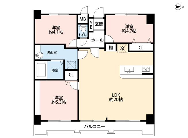 【間取り】 | サンライズ康生