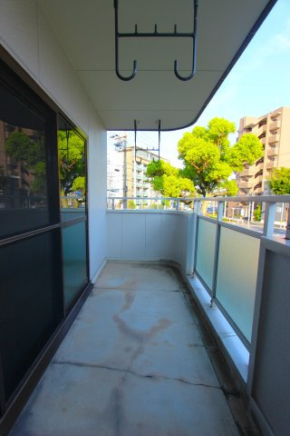 ライフ２１のバルコニー