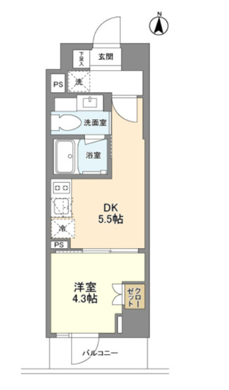 【間取り】 | Ａｕｇｕｓｔａ　Ｒｅｓｉｄｅｎｃｅ新中野