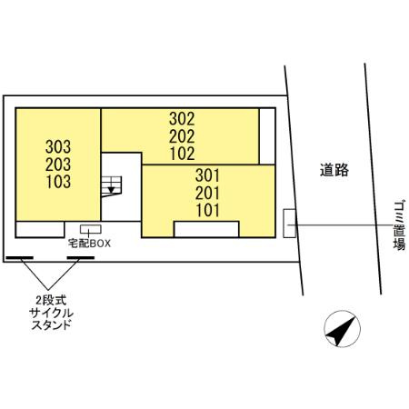 エスペランサ千種の区画図