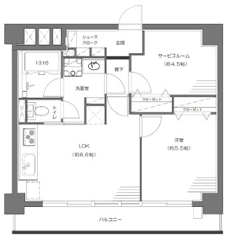 パール綱島マンションの画像