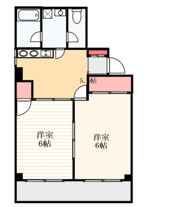 エースハイツ綾部の間取り
