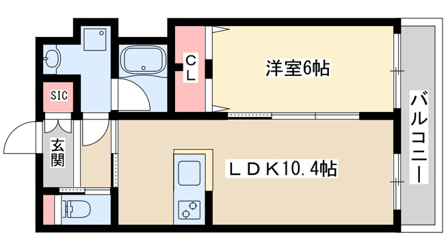 【間取り】 | ディームス福島