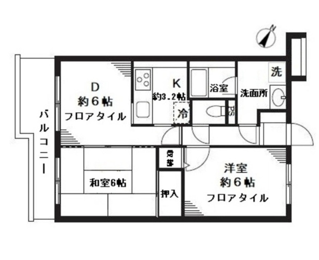 【間取り】 | グランドゥール上石神井 