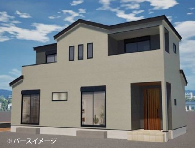 【横浜市旭区鶴ケ峰本町2丁目8-2新築戸建て】★仲介手数料無料★（不動丸小学校・鶴ケ峯中学校）の外観パース