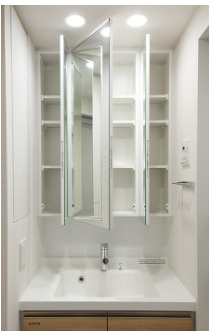 プレディアコート西葛西の洗面所