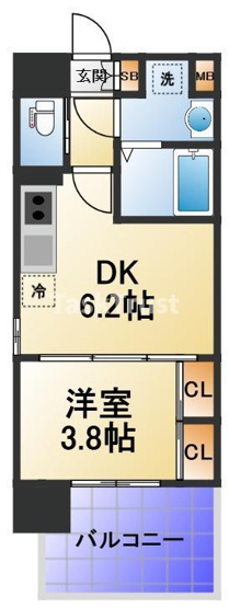 【間取り】 | ビガーポリス528滝川公園Ⅲ