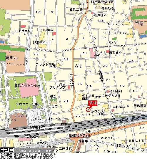 【地図】 | サンテミリオン練馬駅前