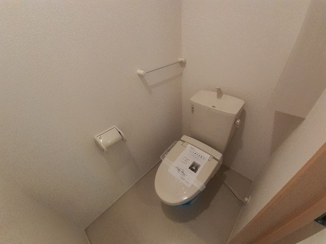 太宰府市水城６丁目のアパートのトイレ|シンプルで使いやすいトイレです