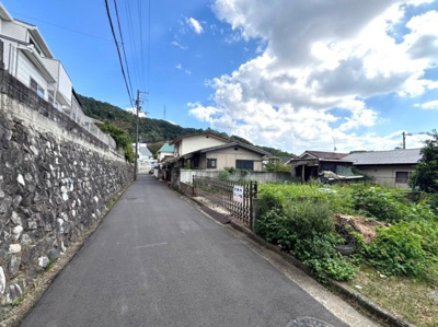 【前面道路含む現地写真】 | 売地　御幸1丁目