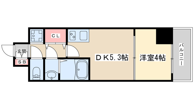 【間取り】 | クレストコート江坂垂水町