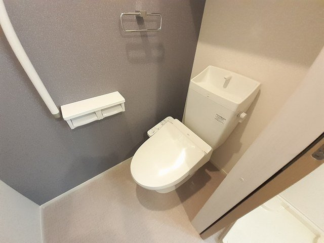 筑紫野市武蔵３丁目のアパートのトイレ|トイレです