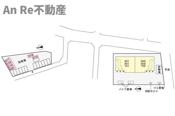 Ａｍｒｉｔａ　Ⅳの区画図