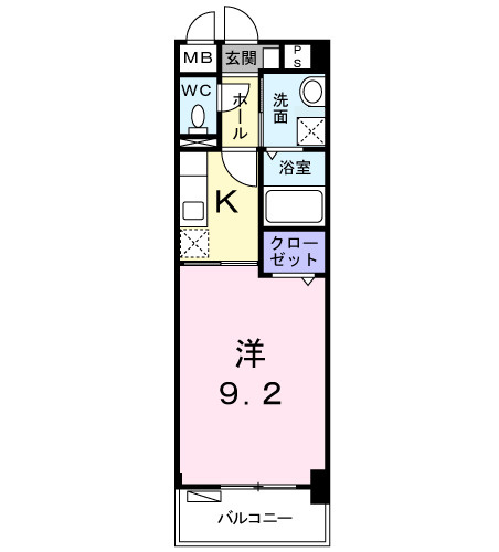 ポラリス弐番館の間取り