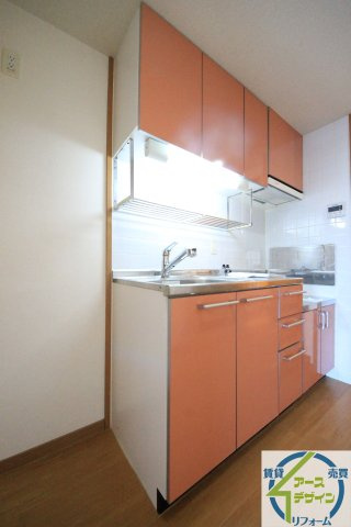 ポラリス弐番館のキッチン|※類似部屋