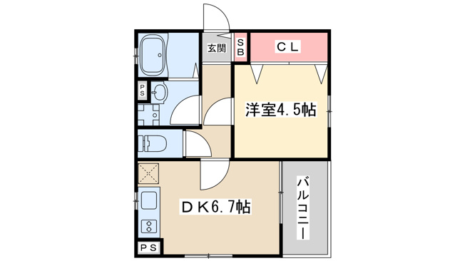 【間取り】 | ケーティーアイレジデンス西中島3