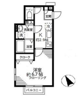 ベルヴェデーレ TK2の間取り