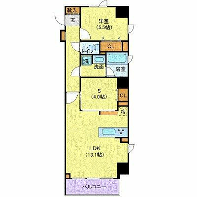 レーヴ半蔵門の間取り