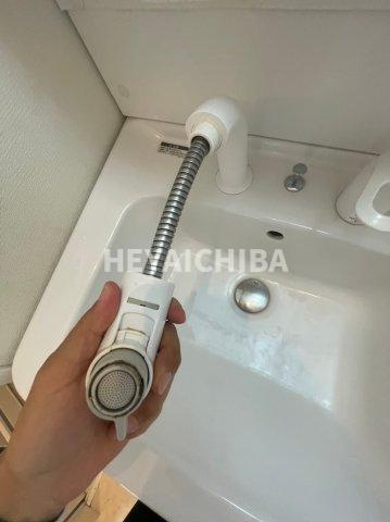 ププレ三ノ輪壱番館の洗面所|洗髪洗面化粧台