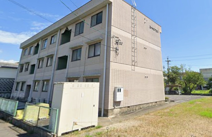 岐阜県羽島市　1棟アパートの外観