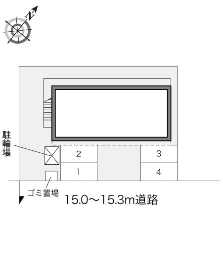 レオパレスＯｒｉｏｎの区画図