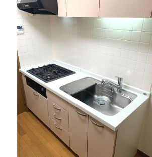 ボナール町屋のキッチン|お料理しやすいキッチンです