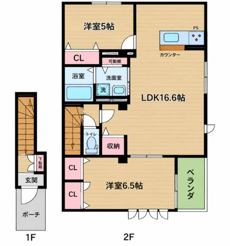 ソラーナ(Solana)の間取り