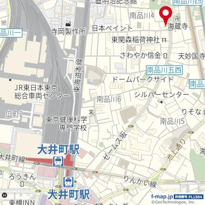 【地図】 | 南品川戸建
