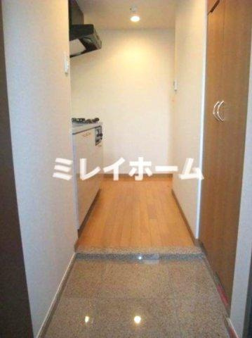 ルーブル東蒲田弐番館の玄関