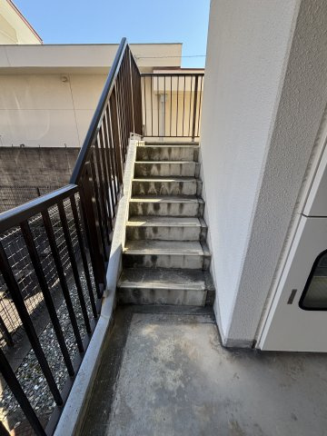 アルビヨン錦のバルコニー
