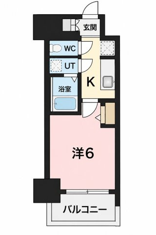 プレサンスNAGOYAシティオの間取り
