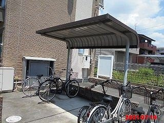 レオパレス八田のその他|屋根付き駐輪場