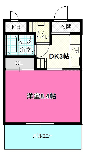ライフ２１の間取り