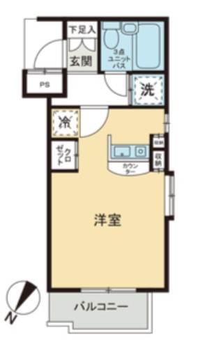 ローズガーデン36番館の間取り