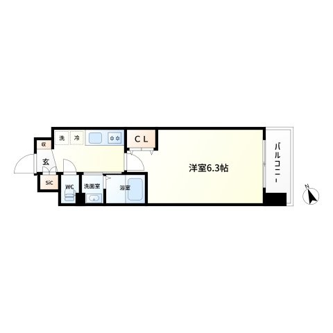 Luxe住吉公園の間取り|Luxe住吉公園　間取り