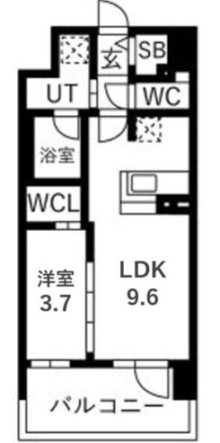 【間取り】 | ソルテラスUMEDA　NORTH