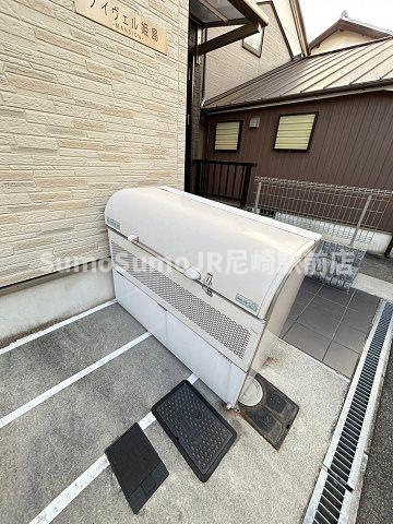大阪市西淀川区姫島１丁目のアパートの設備|外観は落ち着いています