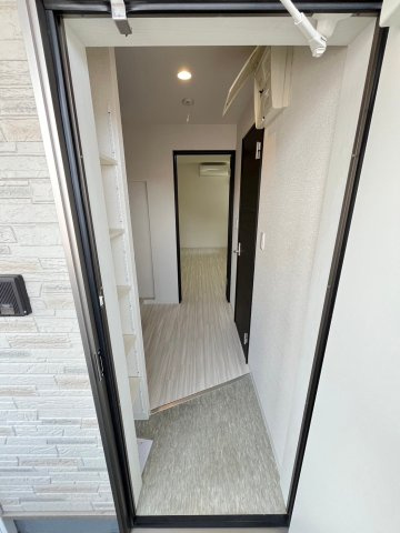 大阪市西淀川区姫島１丁目のアパートの玄関|玄関です