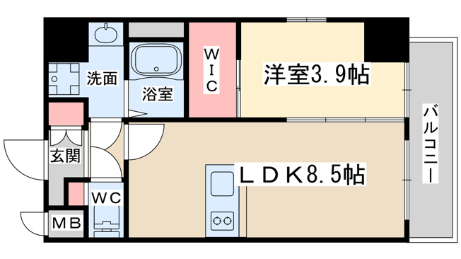 【間取り】 | エスリードレジデンス梅田マークス