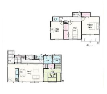坂東市沓掛23-P1　D号棟　新築戸建