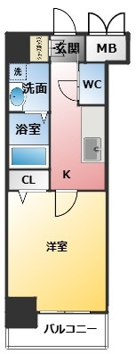 第18金山フクマルビルの間取り