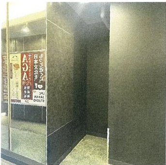 銀座ファゼンタビルの区画図