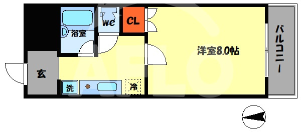 レクシア西九条の間取り|レクシア西九条　間取り