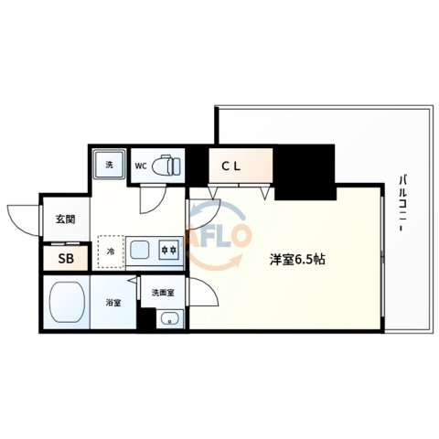 W.O.B.KYOBASHIの間取り|W.O.B.京橋　間取り