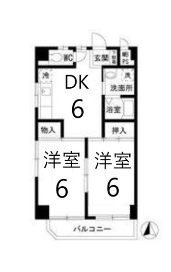 【間取り】 | 山田ハイツ