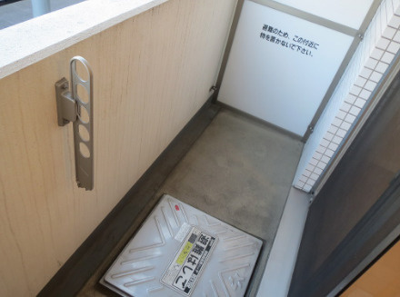ステージグランデ茗荷谷のバルコニー