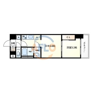 D.Clarest玉造の間取り|D.Clarest玉造　間取り