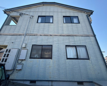 富山県下新川郡入善町　一棟アパートの外観