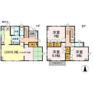 【間取り】 | 千種区丸山町貸家